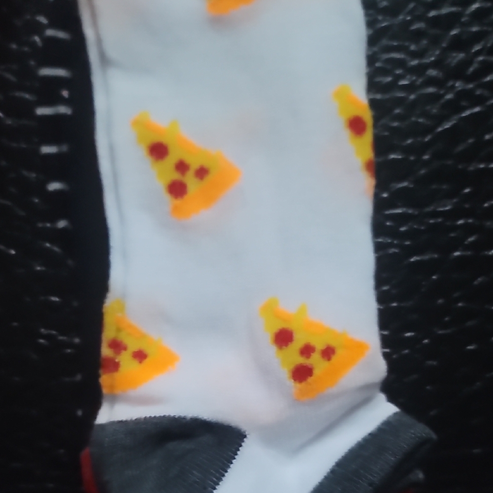 Fun Pizza Slice Socks - Picture 4 of 4